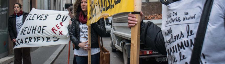 En Alsace, quand les parents tiennent à leur ZEP