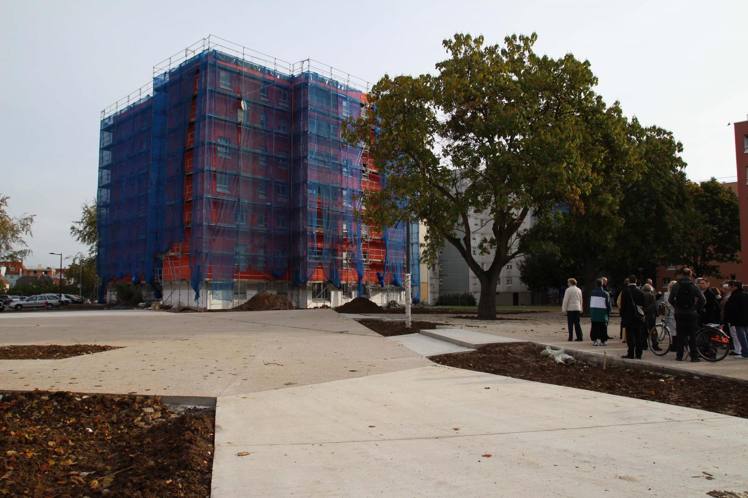 Place Jean Giono, maille Karine, terminée d'ici la fin de l'année.