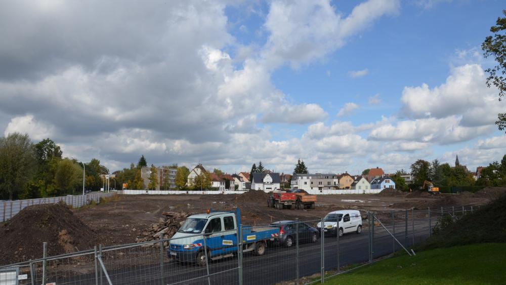 Les travaux ont débuté il y a quelques jours sur le futur site de l'école européenne, qui ouvrira à la rentrée 2015.