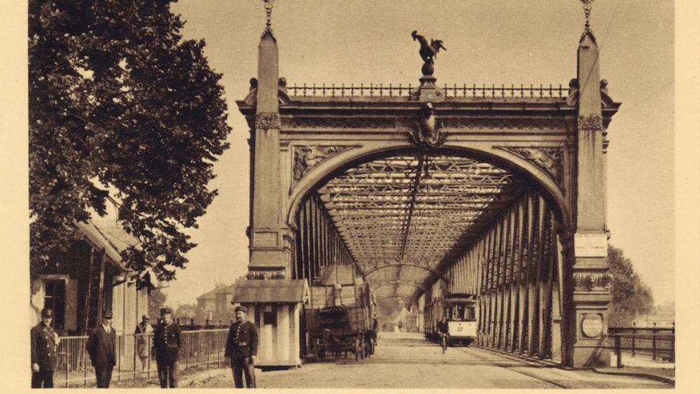 La ligne 1 du tramway a cessé de fonctionner en 1918. Crédit archives CUS