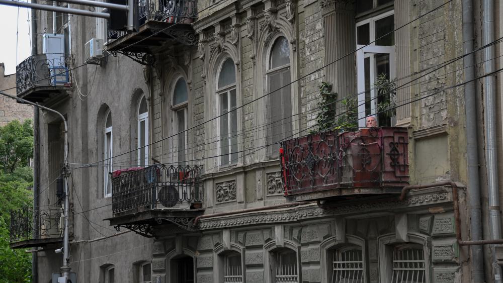 Les façades du Old Tbilissi, avec leurs balcons typiquement géorgiens. © Charlotte Thïede