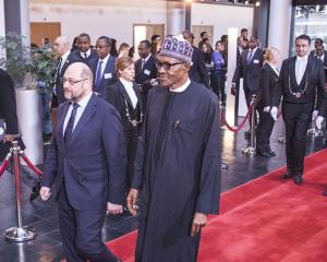 Le président nigérian encourage l'UE à maintenir ses efforts contre Boko Haram