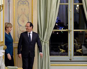 Hollande, Merkel et leurs ministres
