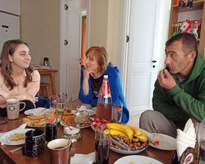 En Géorgie, l'évolution de la société se discute en famille
