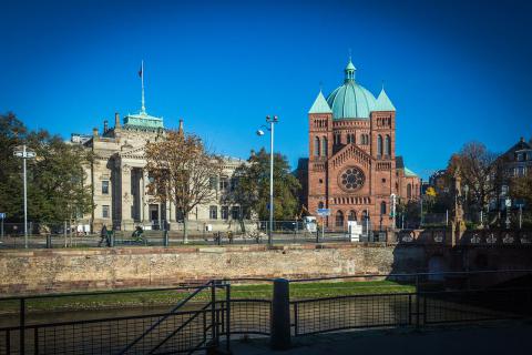 Le palais de justice de Strasbourg. Crédit photo : Claude Truong-Ngoc / Wikimedia Commons