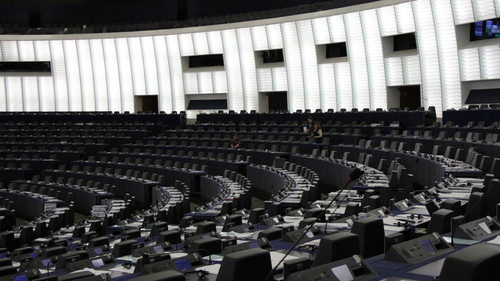 Le bâtiment Louise-Weiss, où se situe l'hémicycle strasbourgeois, a été inauguré en 1999