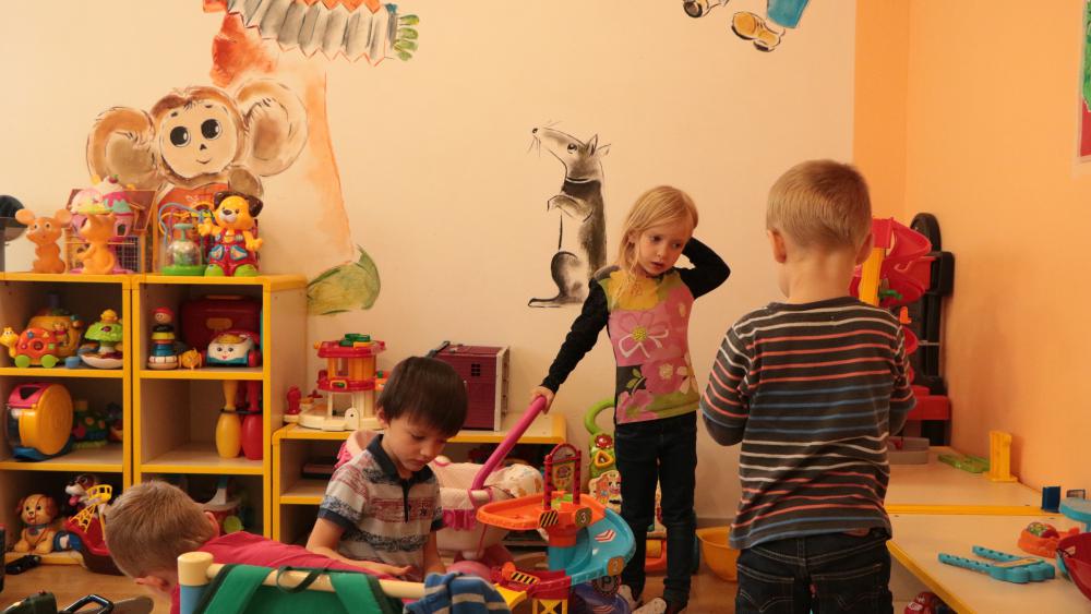 Pour les plus petits, des jeux sont à disposition, pour une séance loisirs avant de se mettre au travail. /Photo Marine Godelier