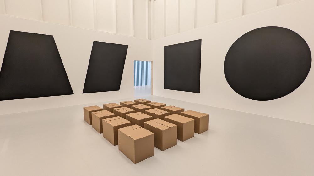 Une des salles de l'exposition Mode emploi - suivre les instructions de l'artiste. Photo : Shawn-Orric Dreyer