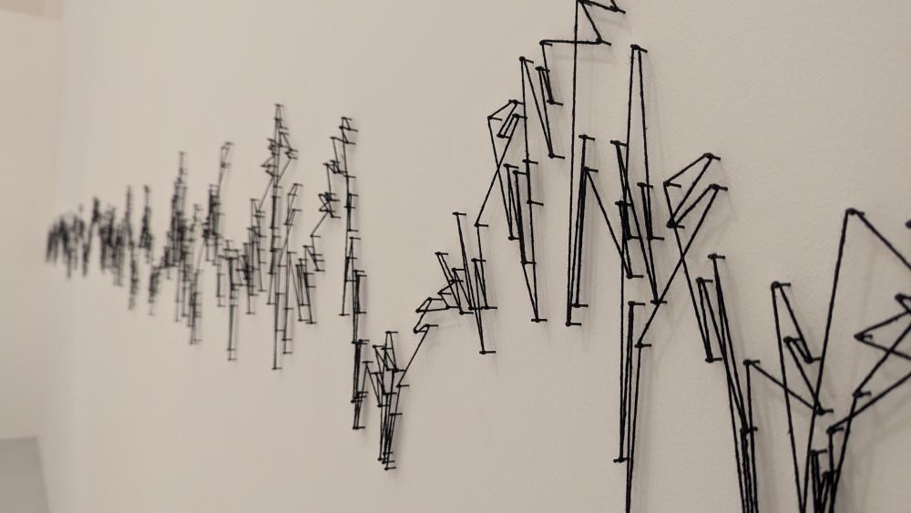Une des oeuvres de l'exposition Mode emploi - suivre les instructions de l'artiste. Photo : Shawn-Orric Dreyer