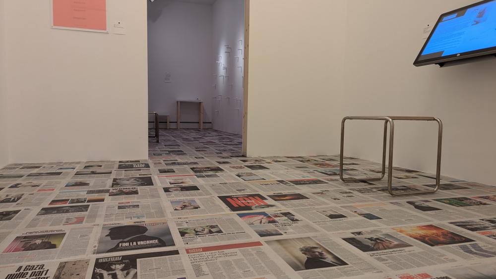 Une des salles de l'exposition Mode emploi - suivre les instructions de l'artiste. Photo : Shawn-Orric Dreyer