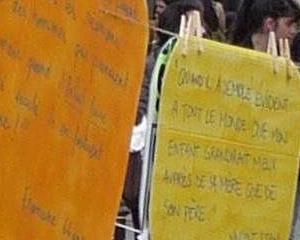 La place Kleber à l'heure de la journée de la femme