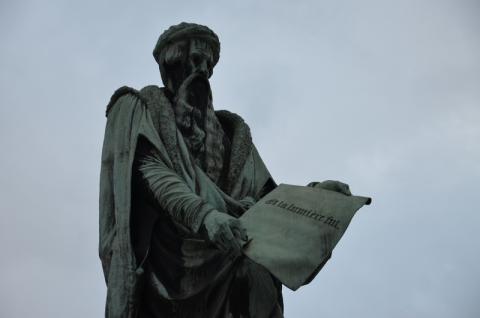 Statue de Gutenberg