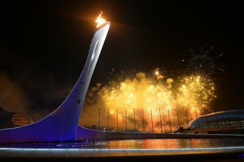 La cérémonie d'ouverture des JO  de Sotchi en 2014. Crédits: Kremlin.ru